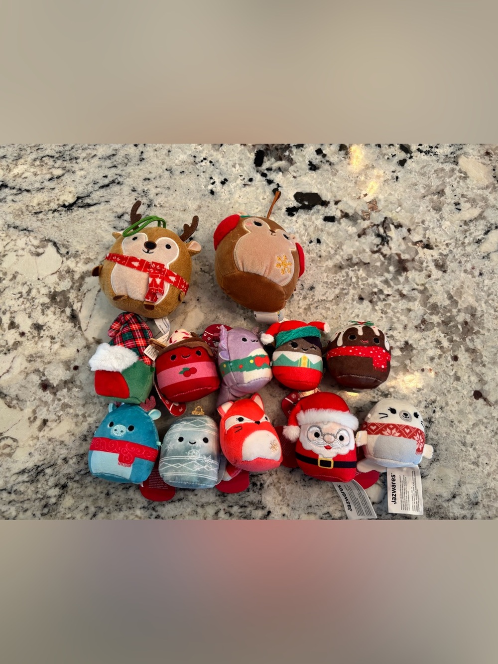 Squishmallow micromallows Christmas NWT